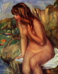 Seated Bather on a Rock